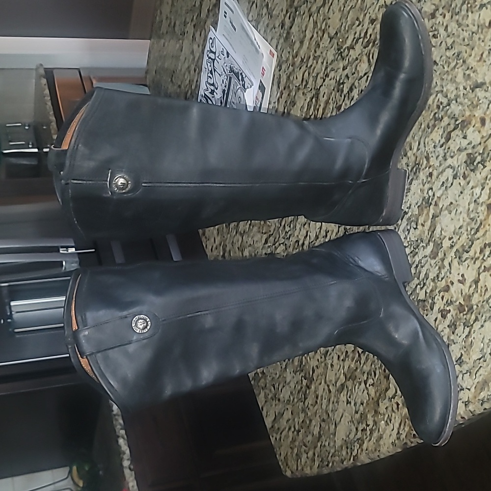 Frye Leather Riding Boots - Picture 3 of 8